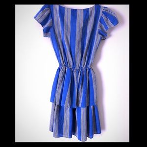 Vintage Blue and white stripes dress
